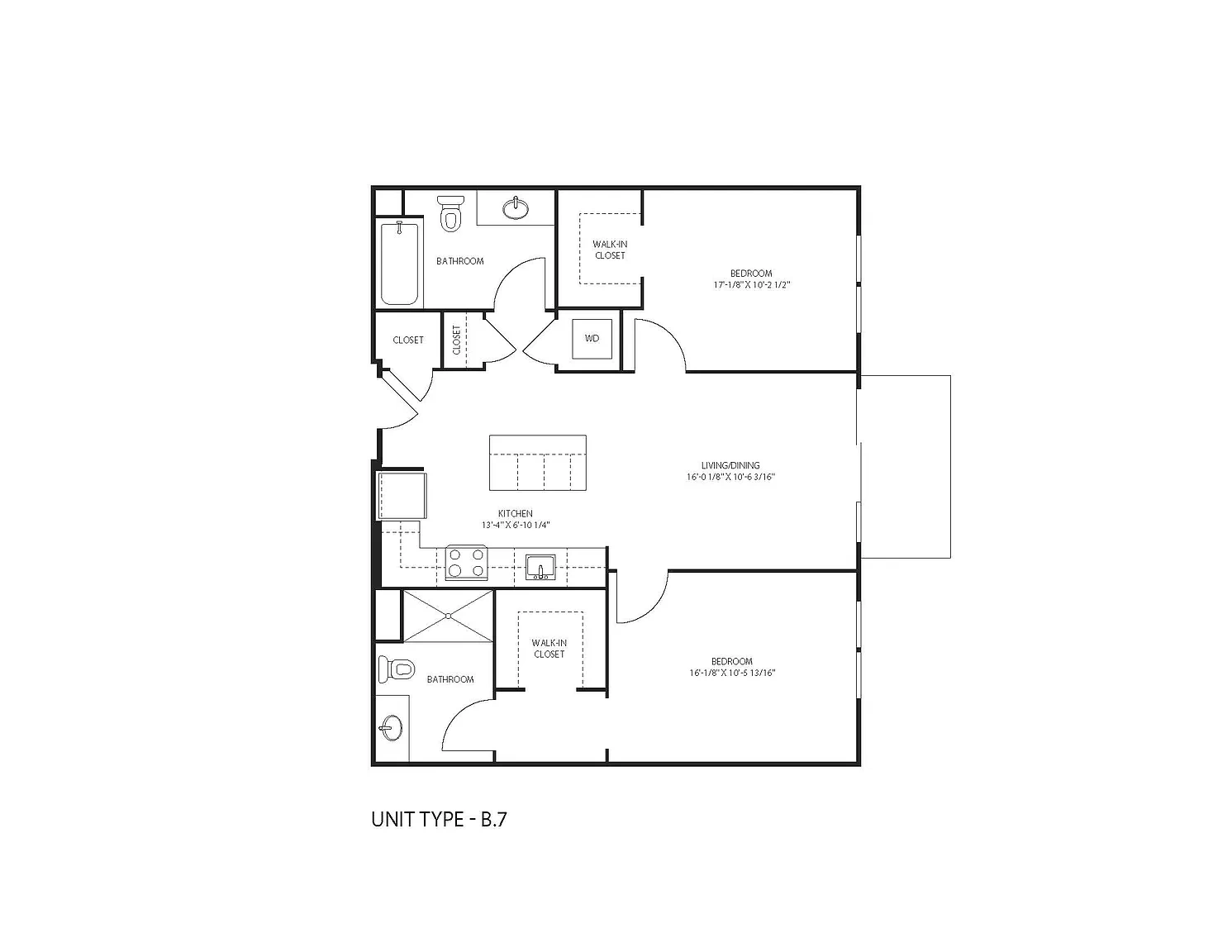 The Apex West Bloomfield – Floor plan