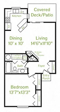 The Enclave – Floor plan