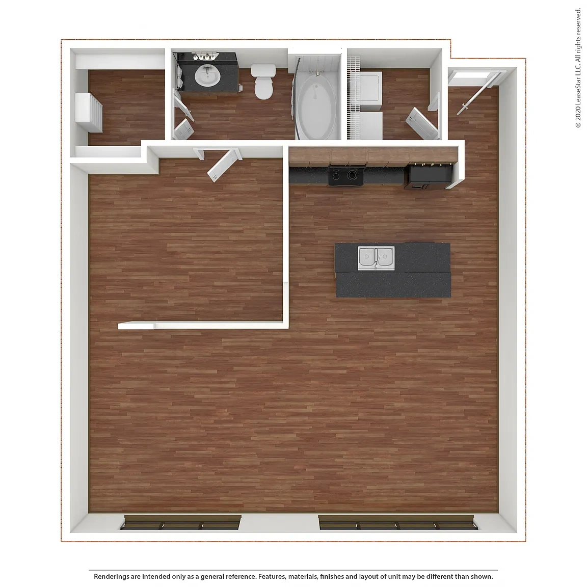 Sabine Street Lofts – Floor plan