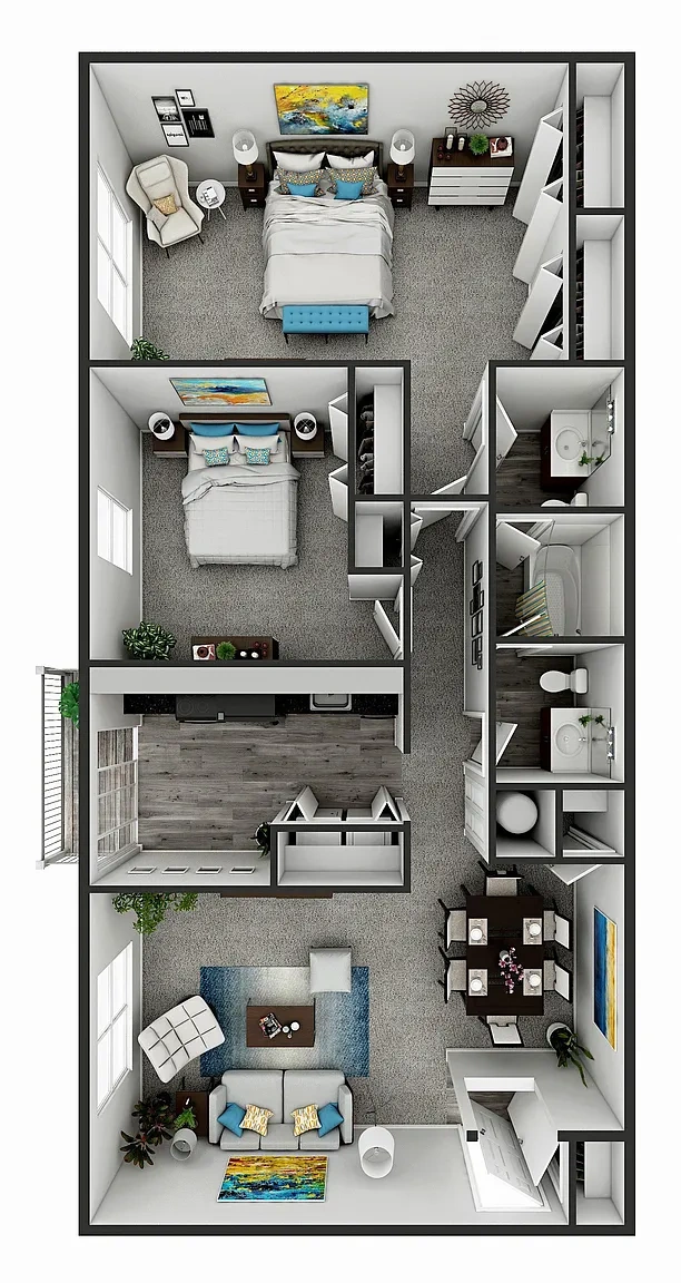 Rolling Hills – Floor plan
