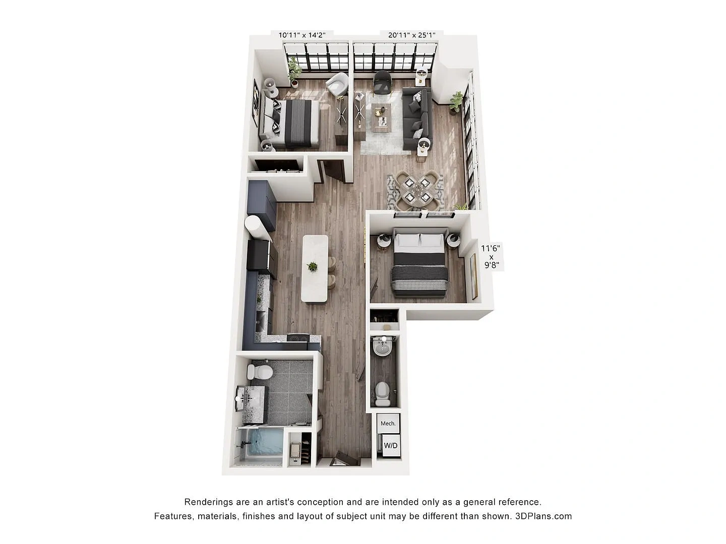 The Dean – Floor plan