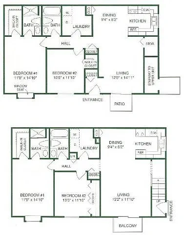 Pilgrim Village - Canton, MI – Floor plan