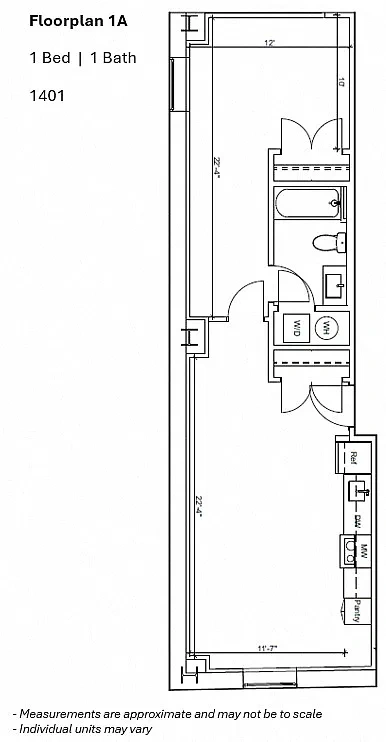 LiveWell Apartments – Floor plan