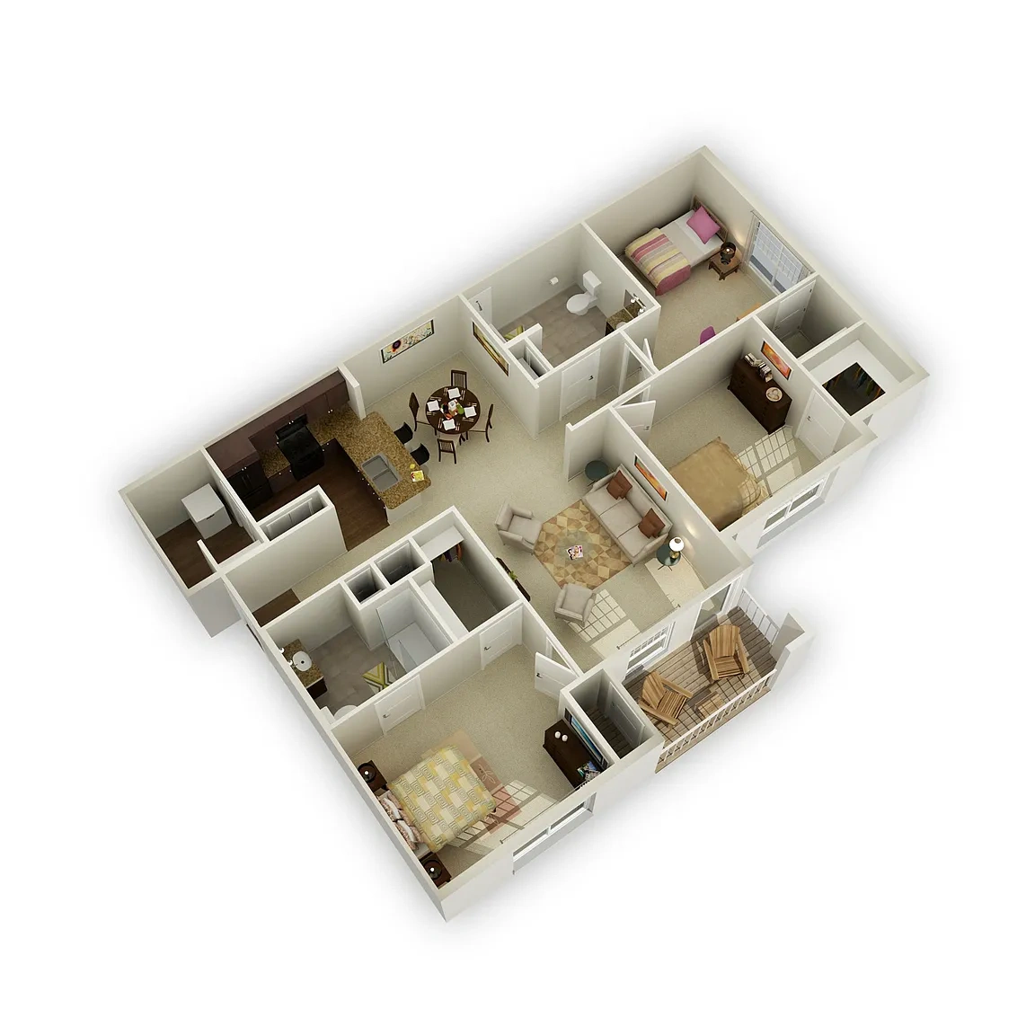 Steeplechase at Parkview – Floor plan