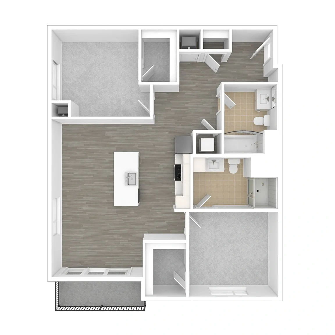 Beach House Apartments – Floor plan