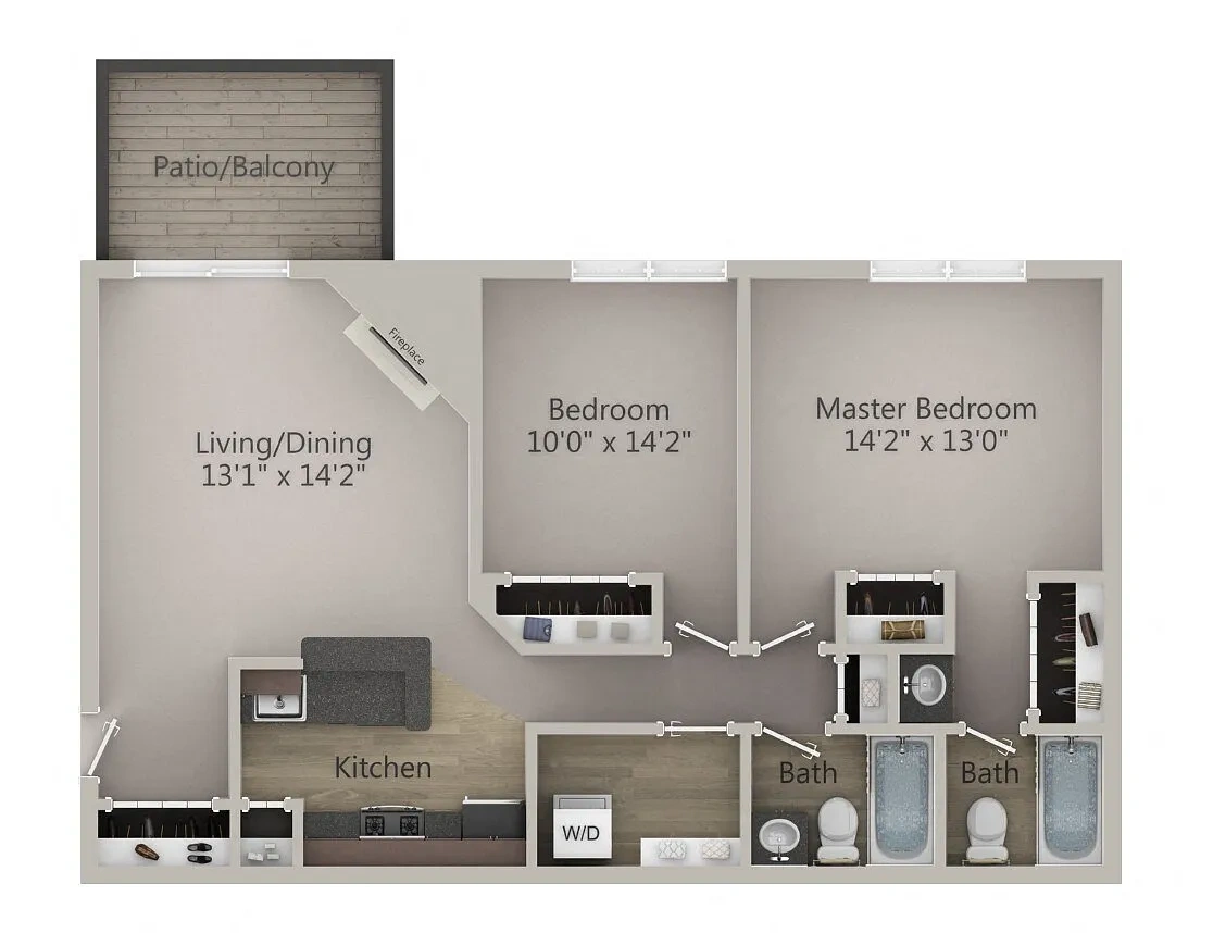 Windsor Kingstowne – Floor plan