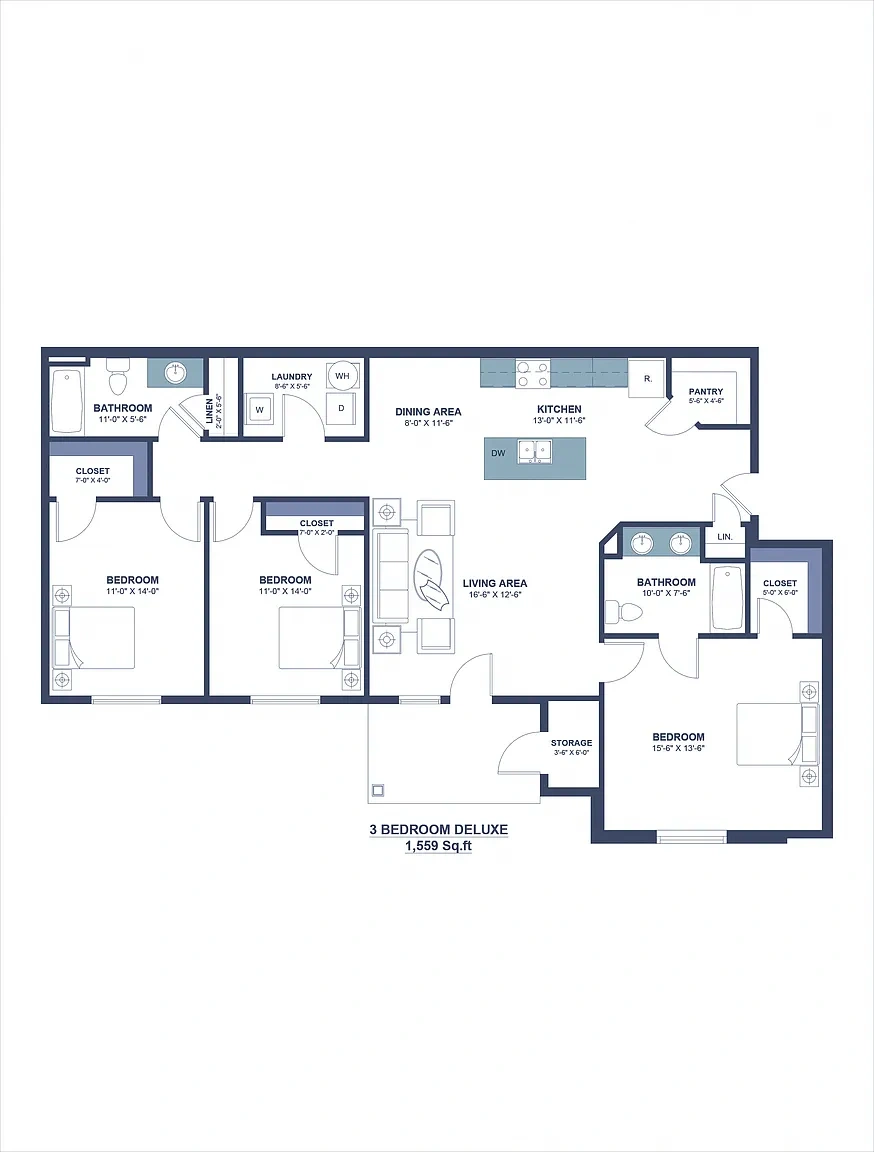 Covington by the Lake – Floor plan