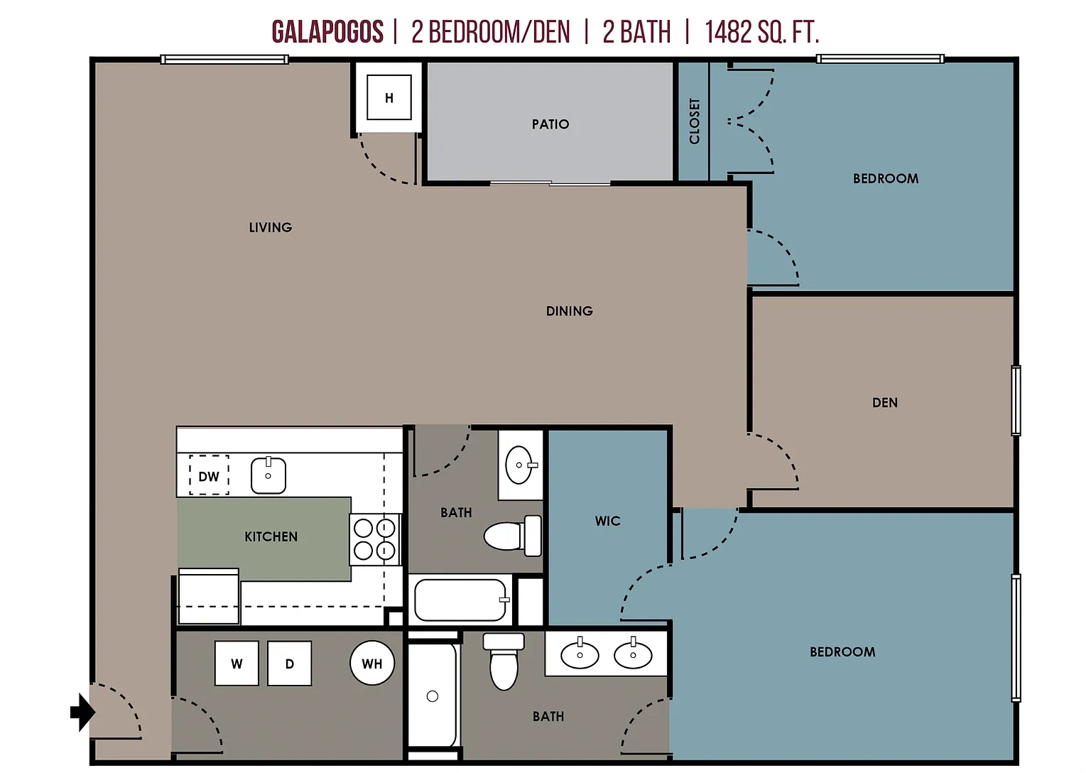 Reserve at Grings Mill – Floor plan