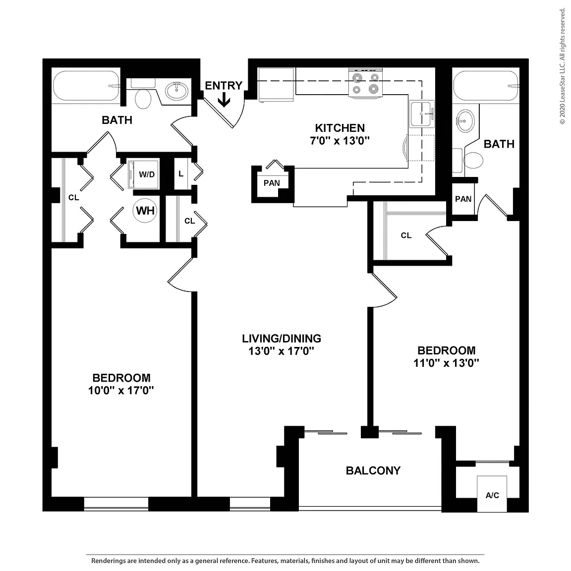 Broadway250 – Floor plan