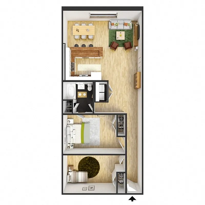 The Hudson – Floor plan