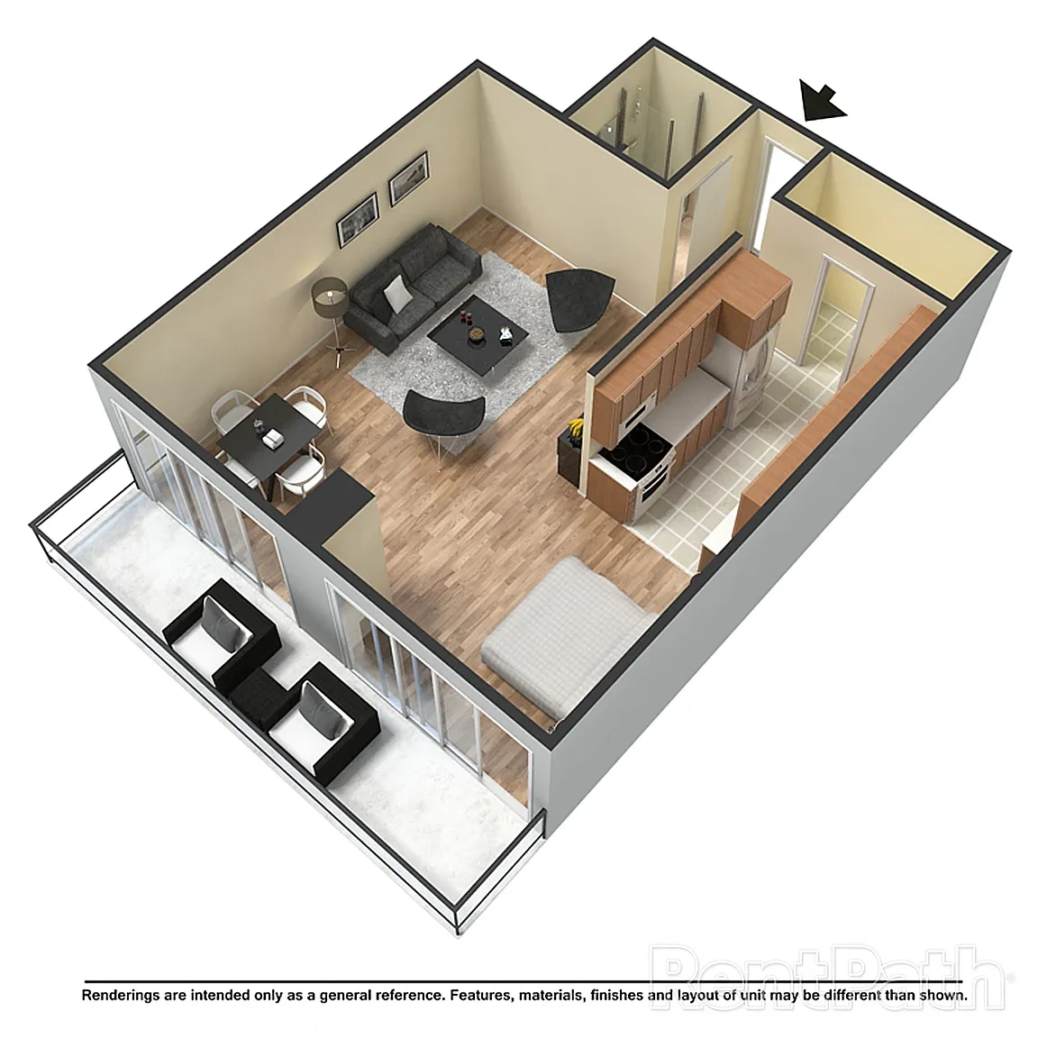 Long Beach Towers – Floor plan