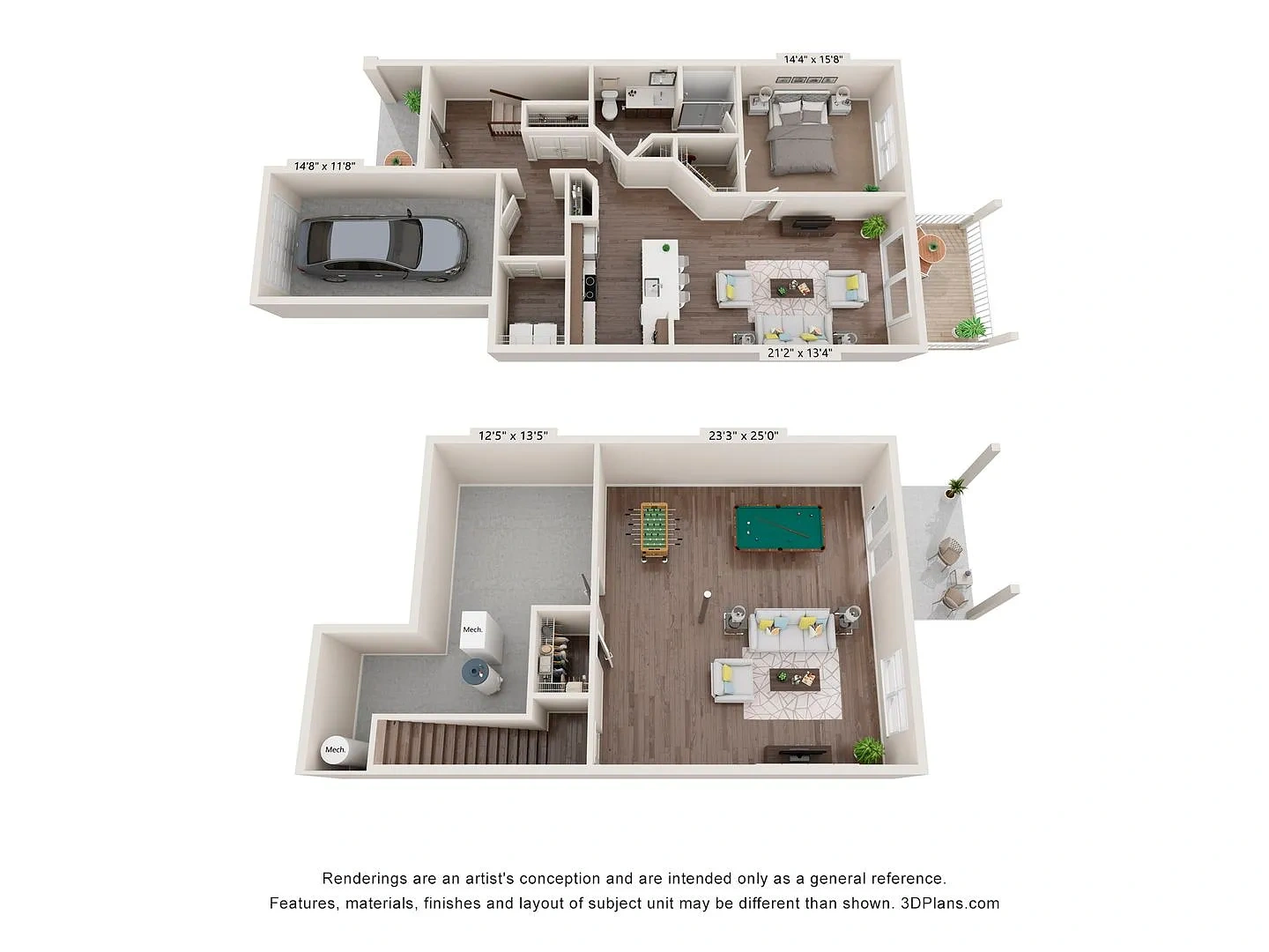The Hammocks at Fairview – Floor plan