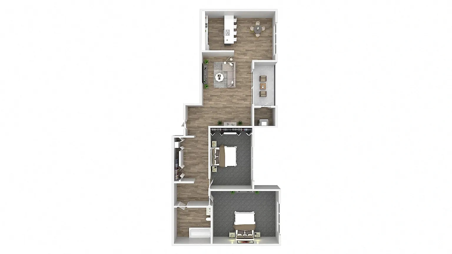 Oaks at Oxon Hill – Floor plan