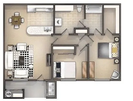 Playa Vista Apartments – Floor plan