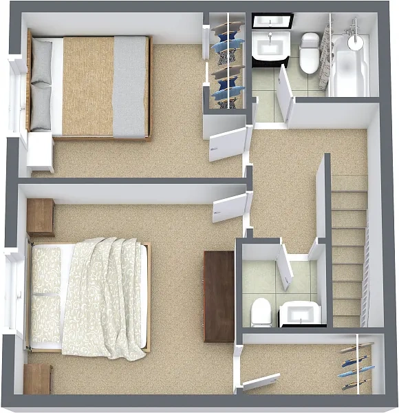 Hunters Lake Apartments – Floor plan