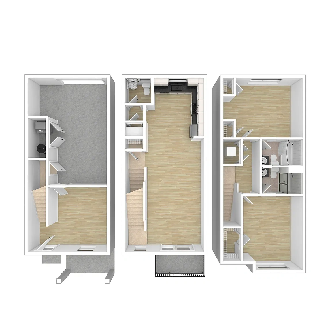 The Residences at Sakura Novi – Floor plan