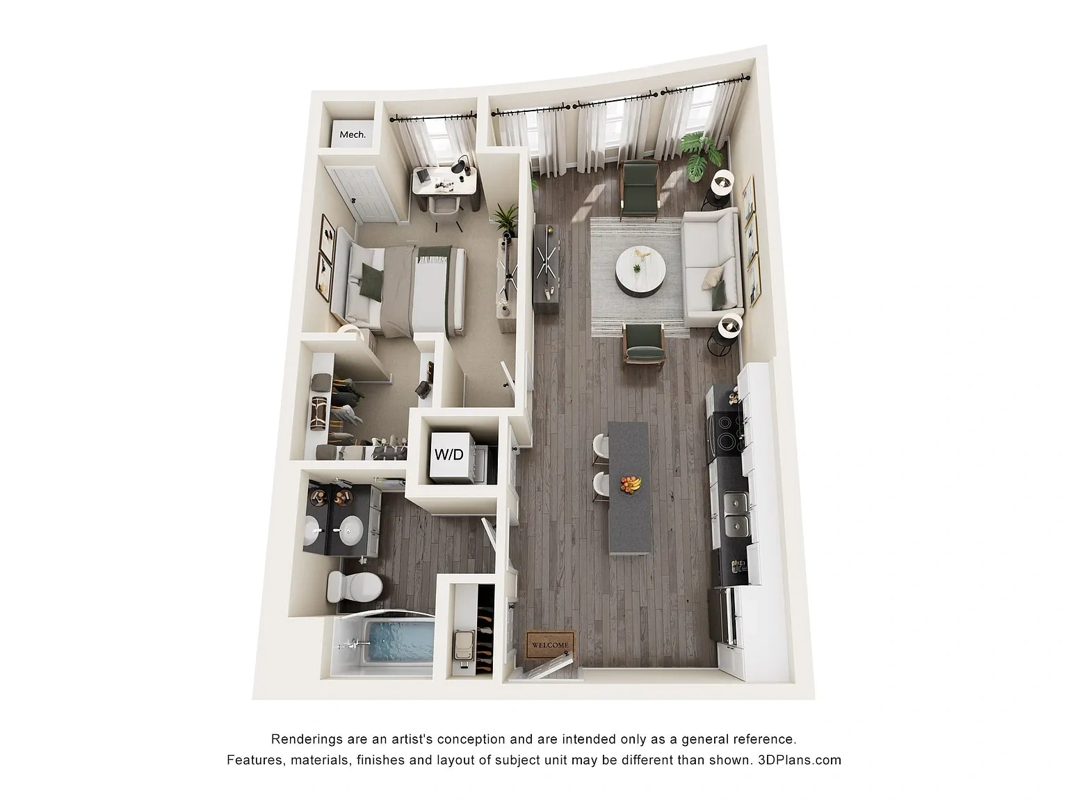 The Avery - Residential – Floor plan