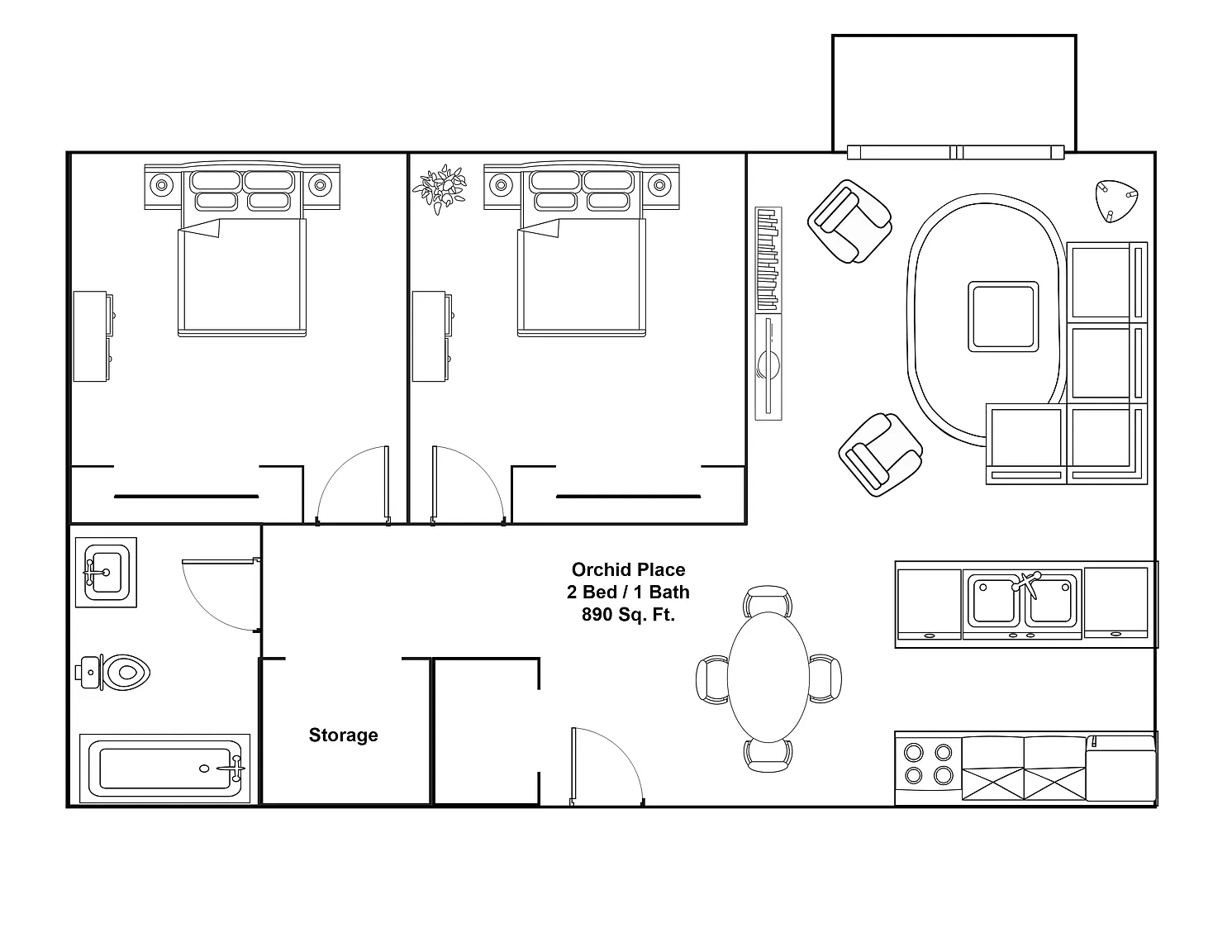 Orchid Place Apartments – photo 5
