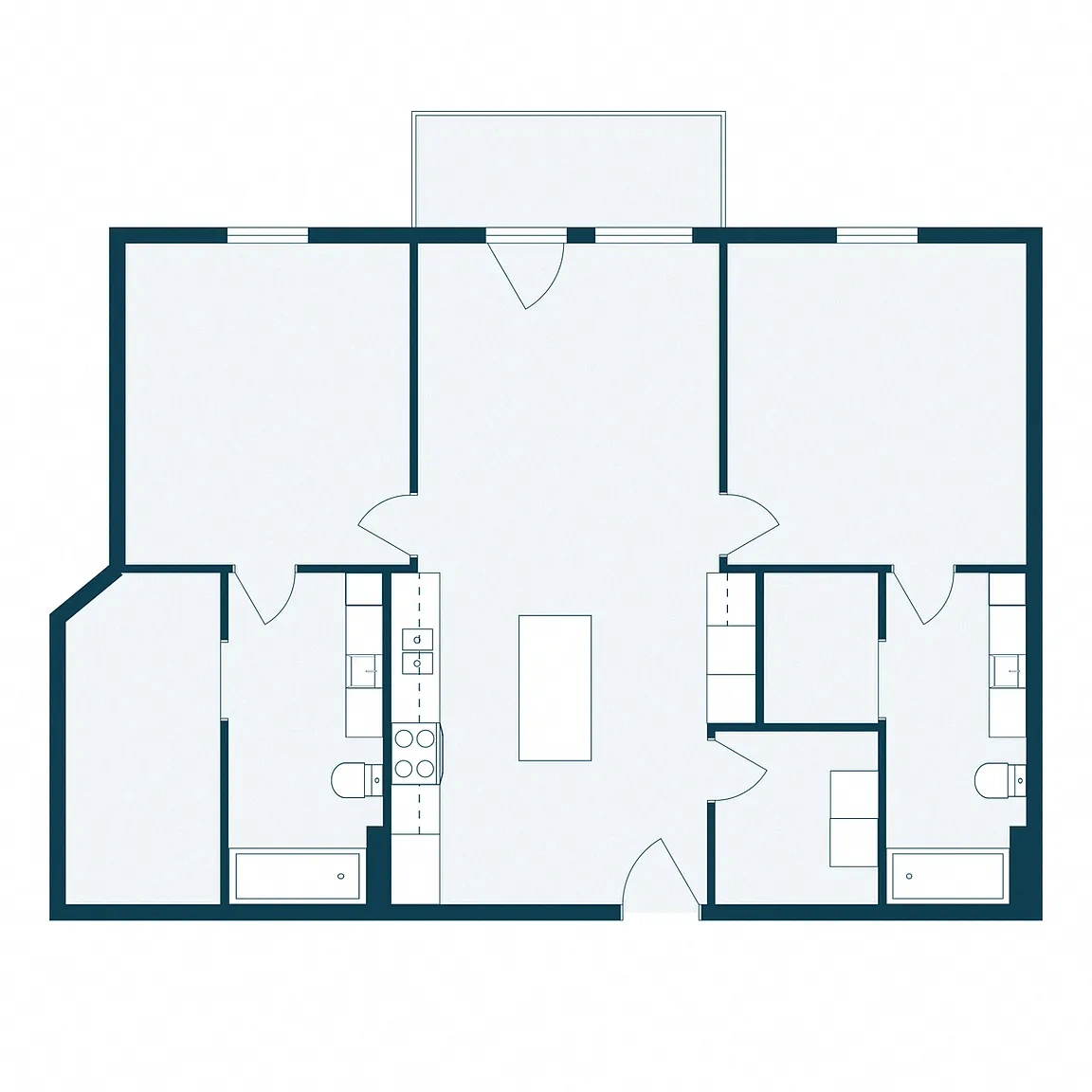 29 West – Floor plan