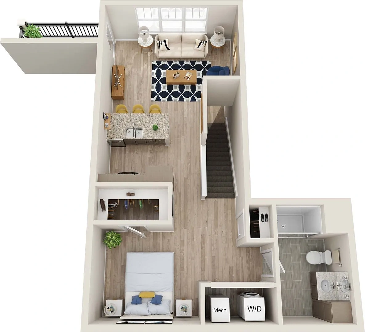 The Oaks of Canopy Hill – Floor plan