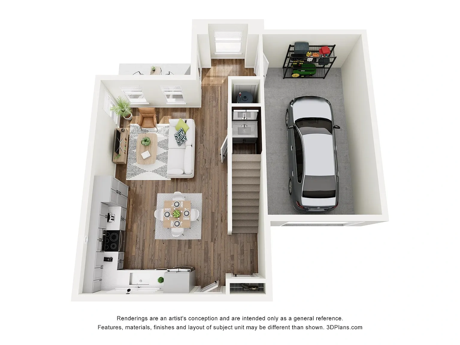 West Row Lofts & Townhomes – Floor plan