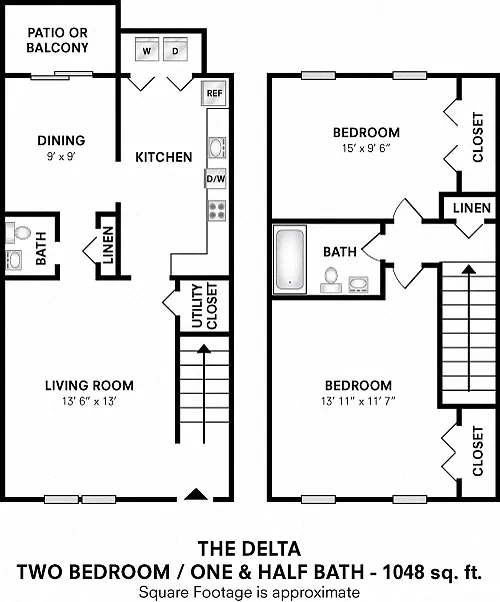 The Townhomes at Diamond Ridge – Floor plan