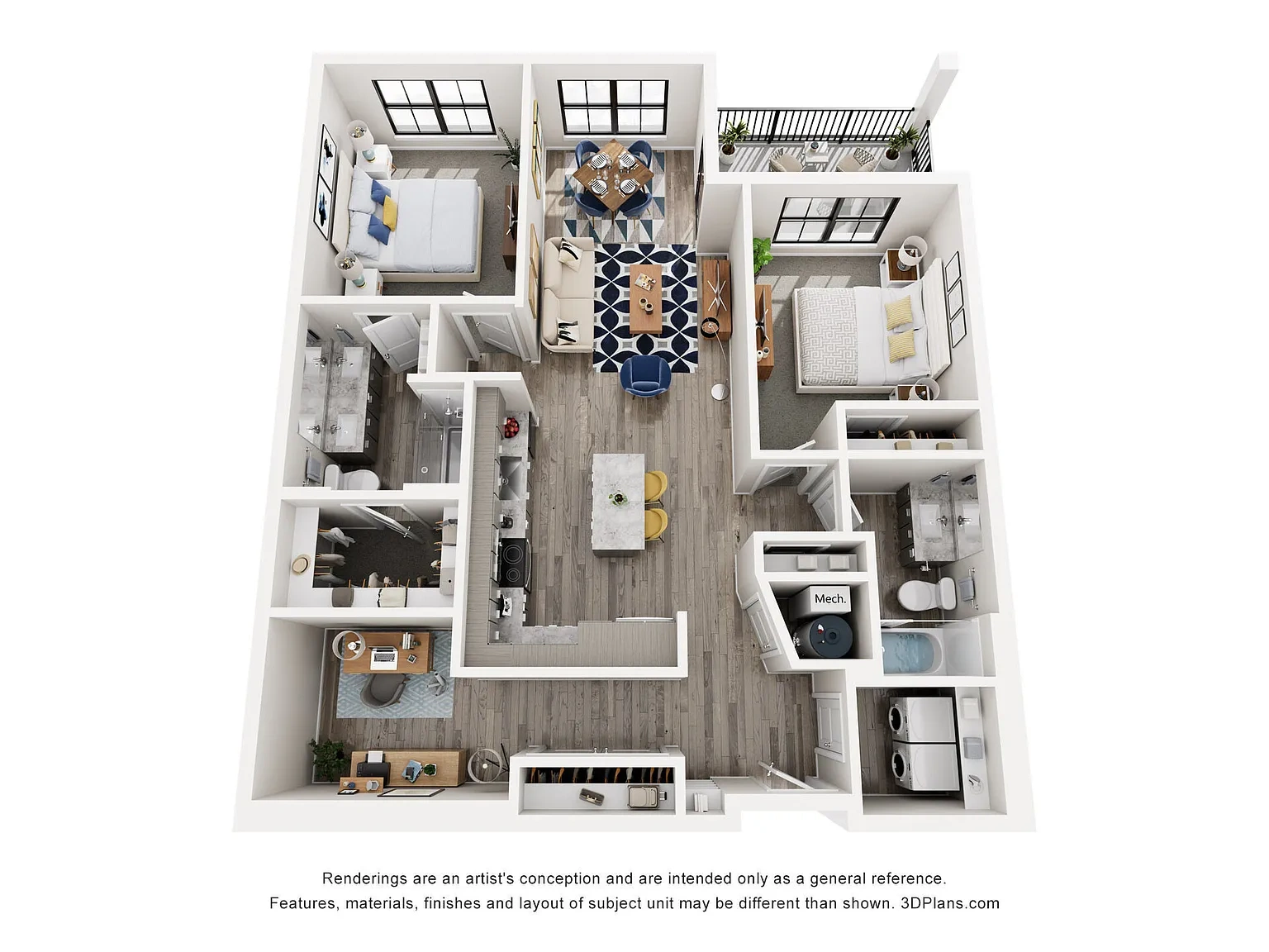 The August – Floor plan