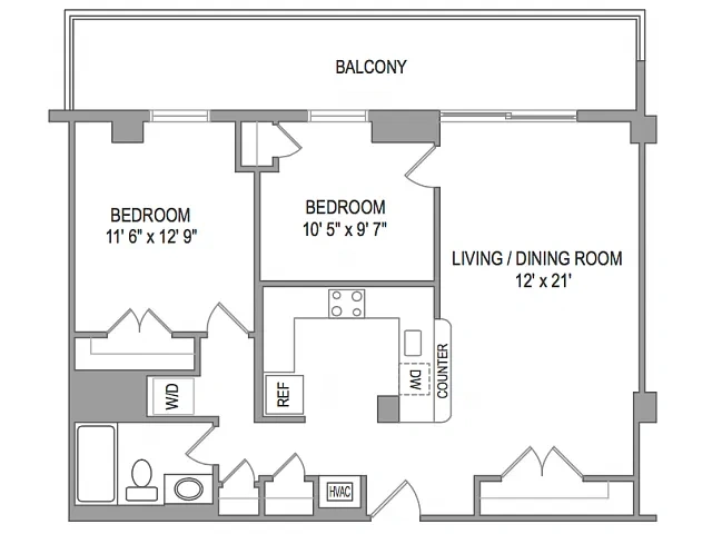 Dolley Madison Towers – Floor plan