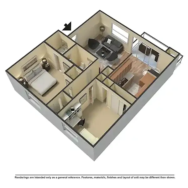 Oakwood Apartments – Floor plan