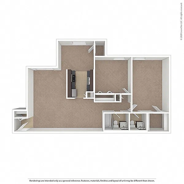 Oakton Park Apartments – Floor plan