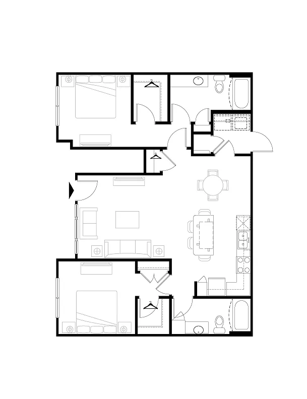 Springs at West Chester – Floor plan