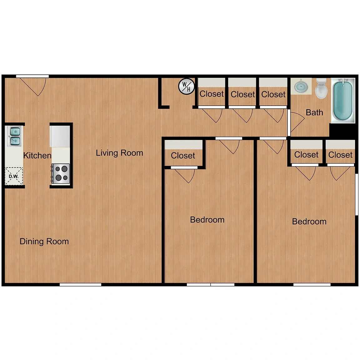 South Pointe – Floor plan