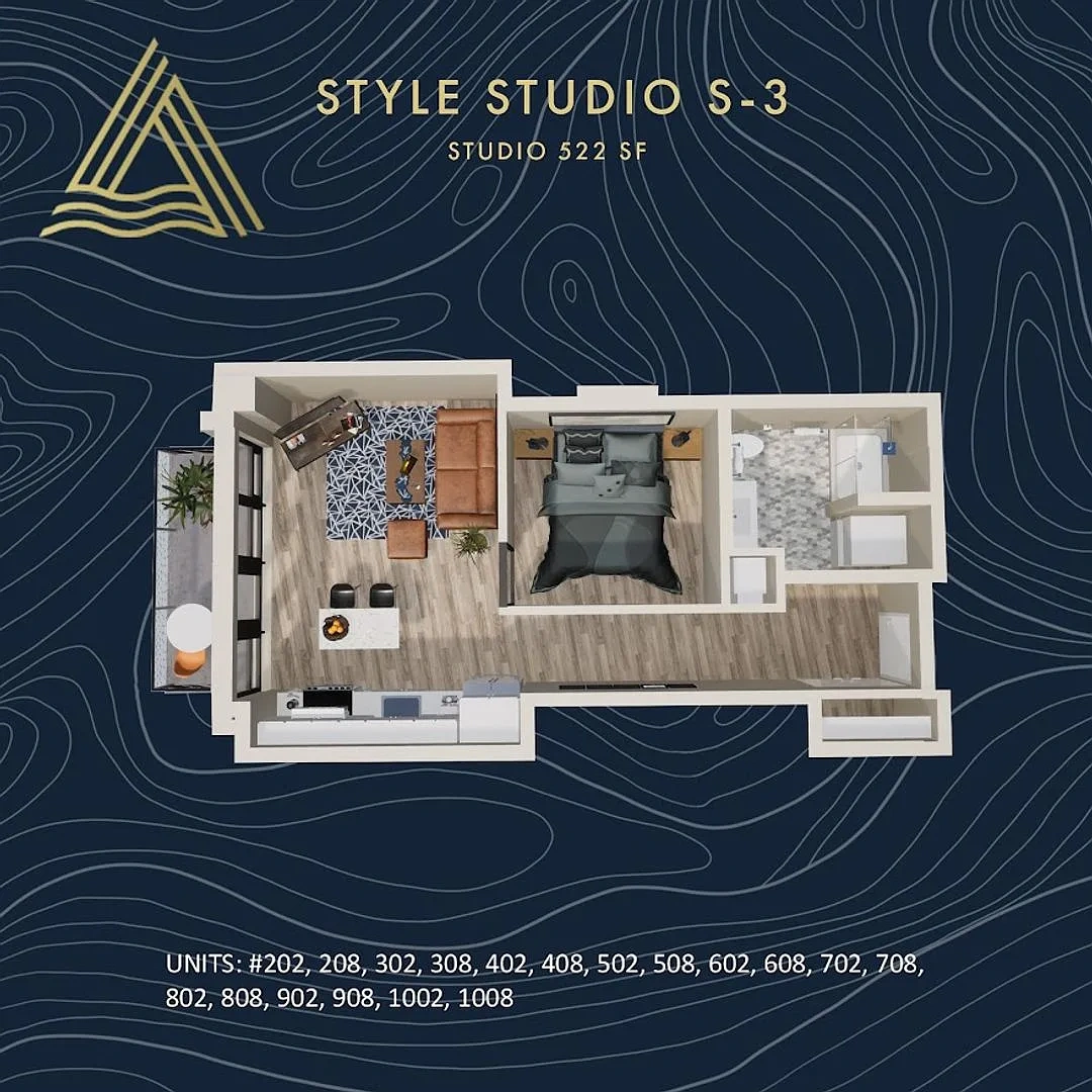 The Adria 179 W. Wilson St. – Floor plan