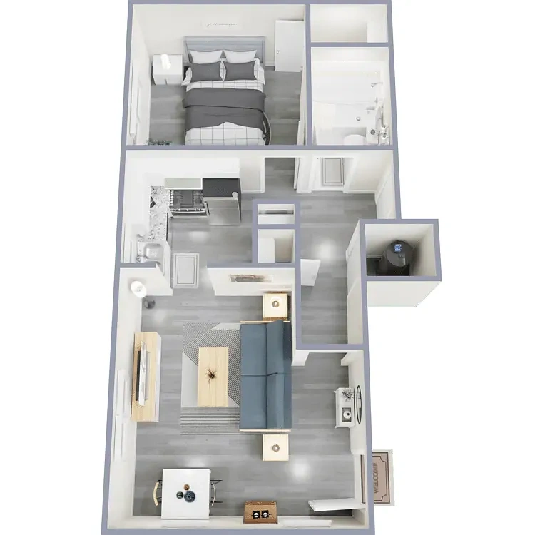 Grandin Village Apartments – Floor plan
