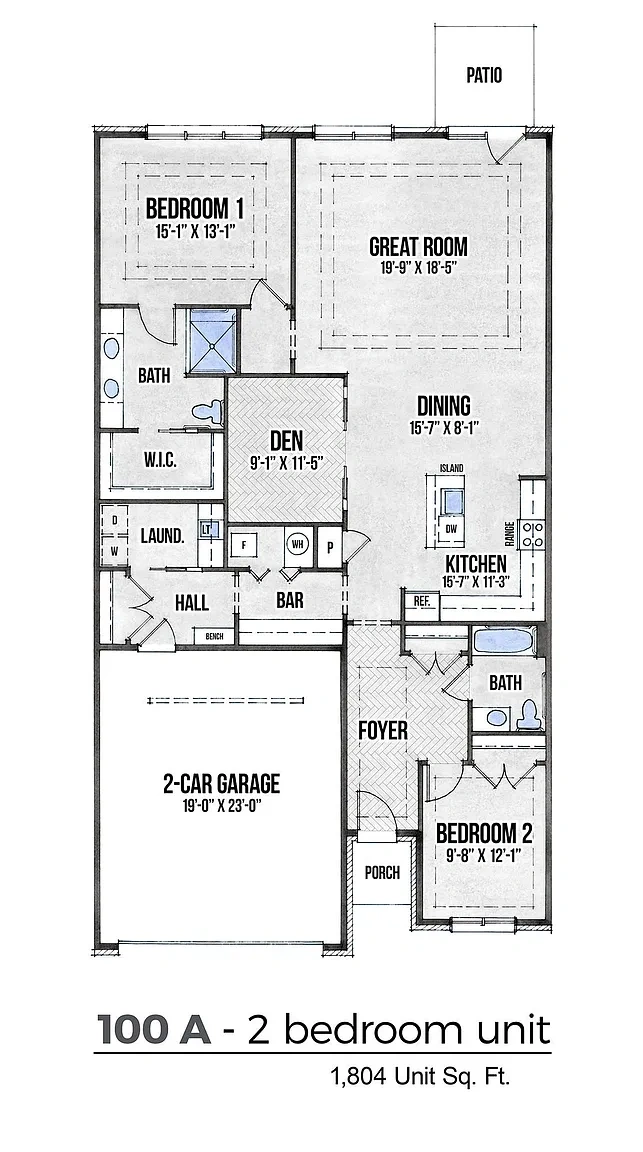 The Noble – Floor plan