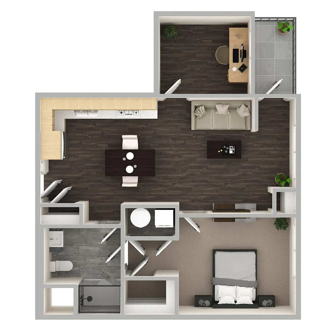 Station 250 – Floor plan