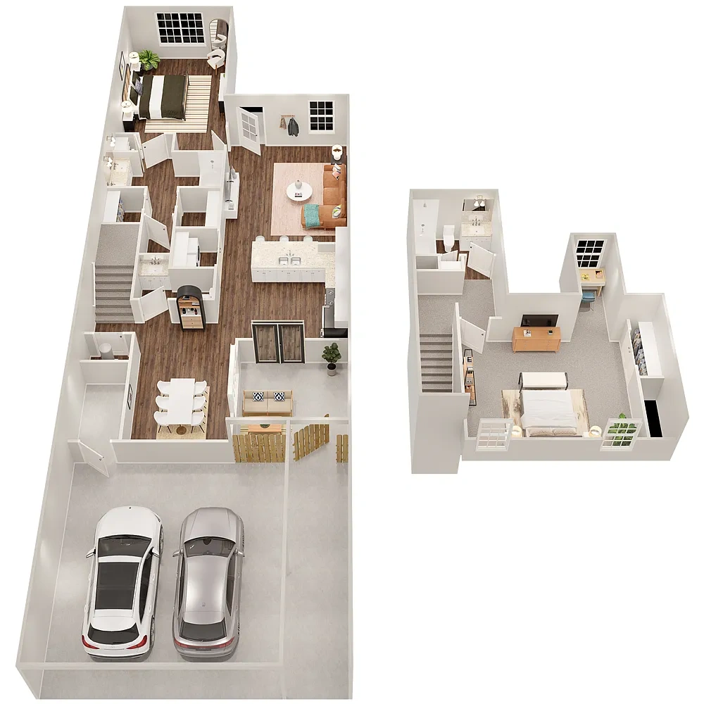 Arabella Townhomes – Floor plan