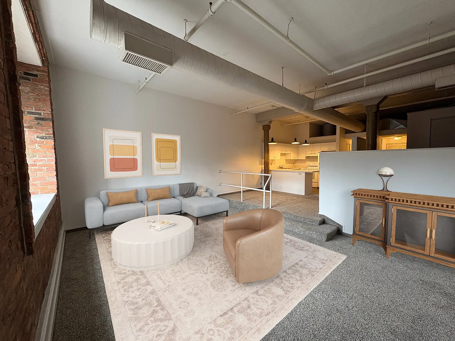 Hat Factory Lofts - The Historic Warehouse District – Loft Style C