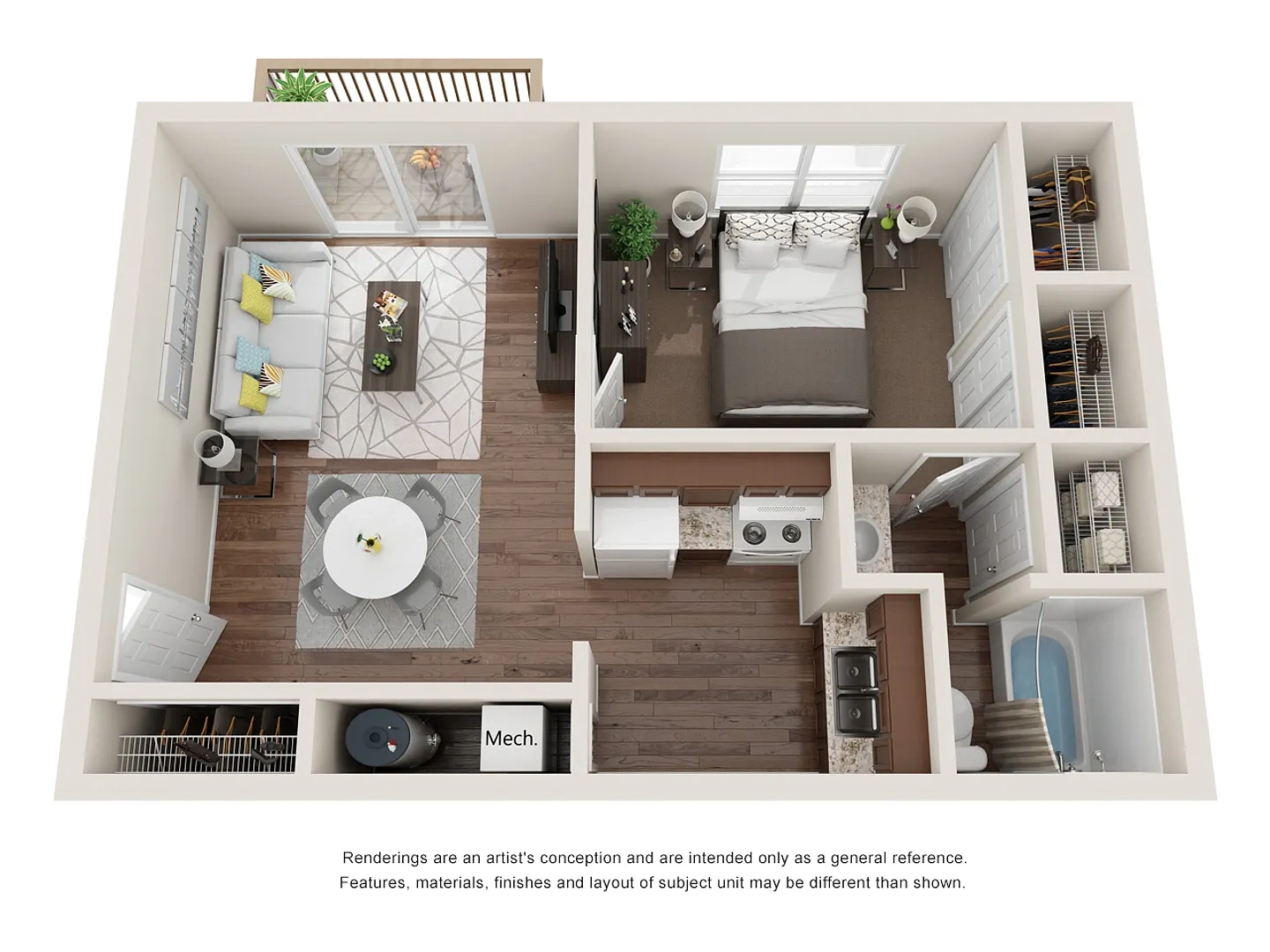 Brookhollow Apartments - BHA – Floor plan