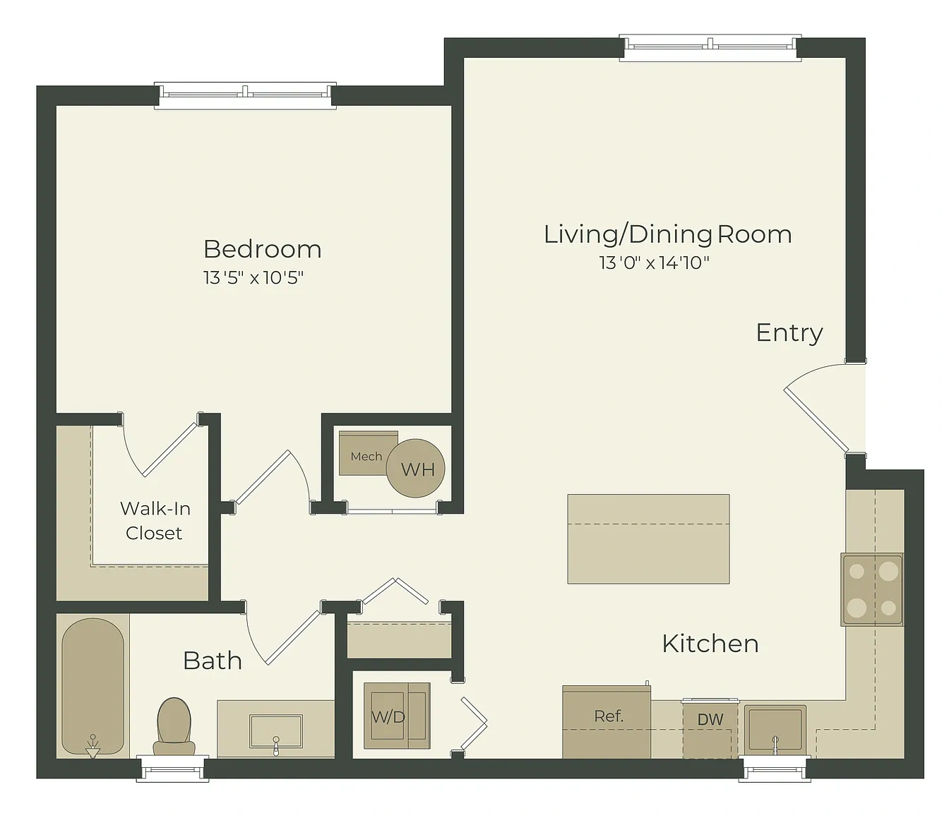 Magnolia at Lake Hamilton – Floor plan