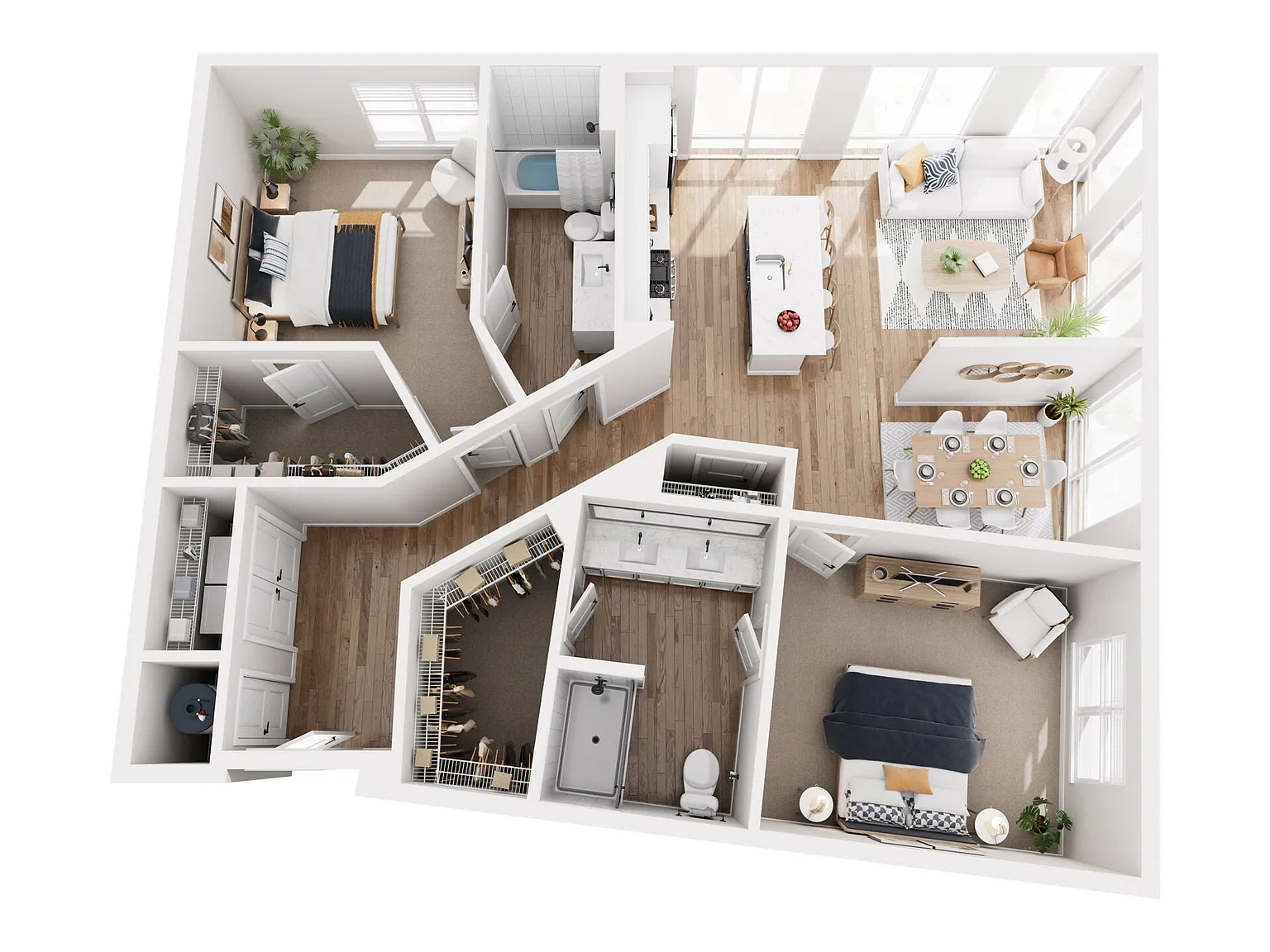 Porter Brookhaven – Floor plan