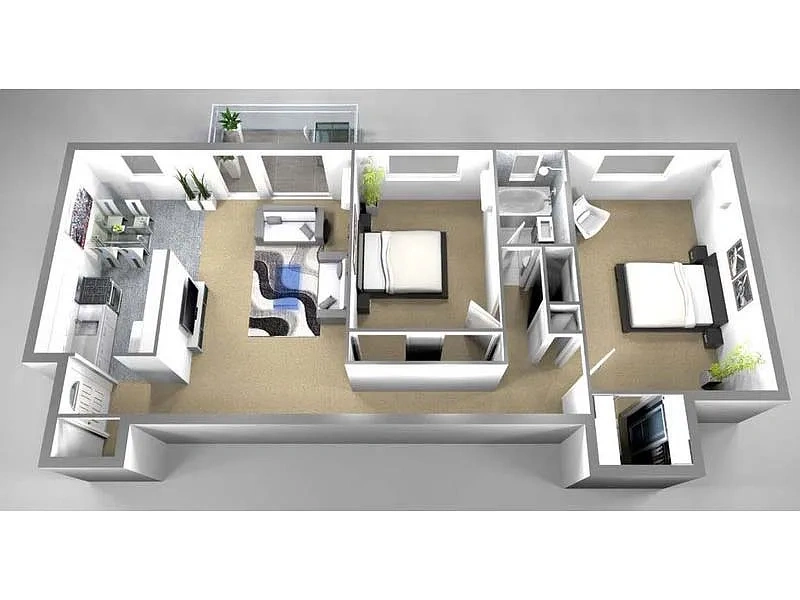 Hawthorne Living – Floor plan