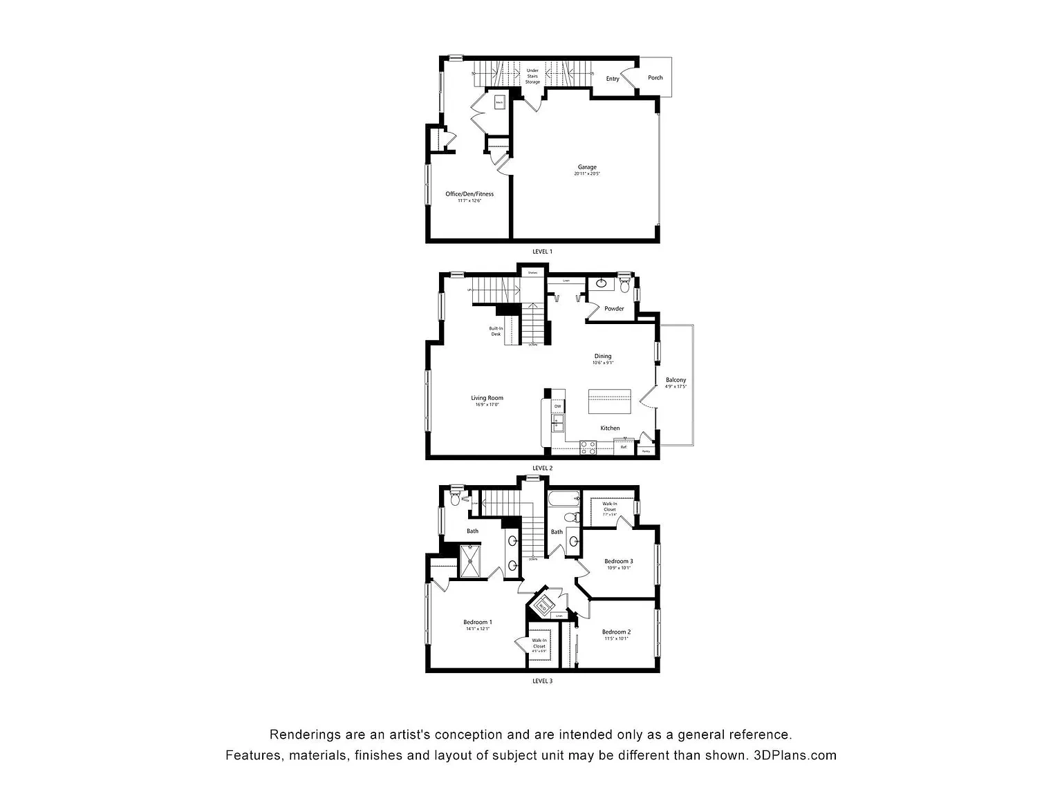 Avere On the High Line – Floor plan
