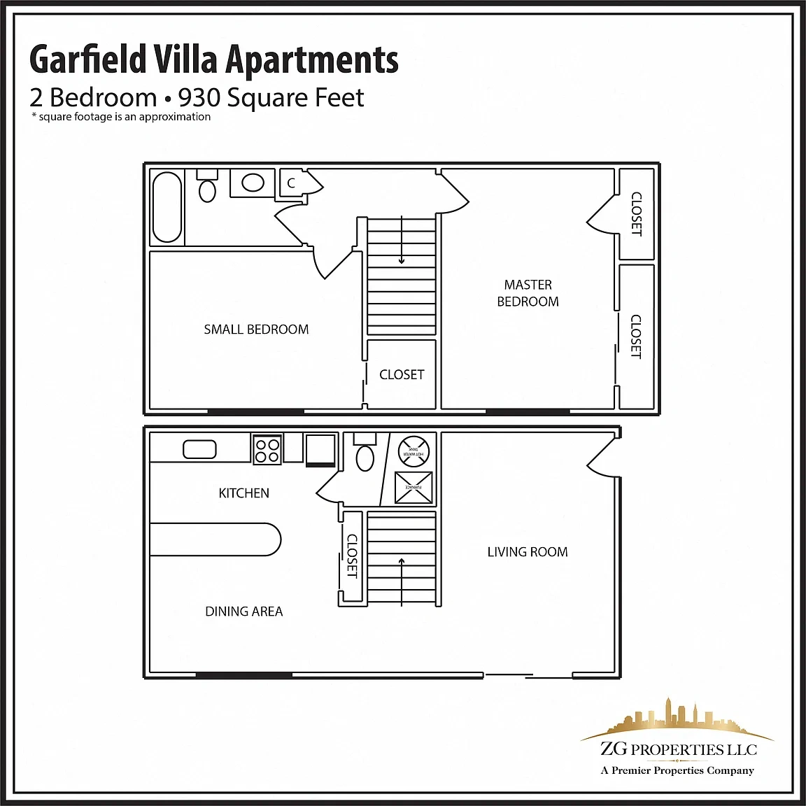 Garfield Villa Apartments – 2 Bedroom