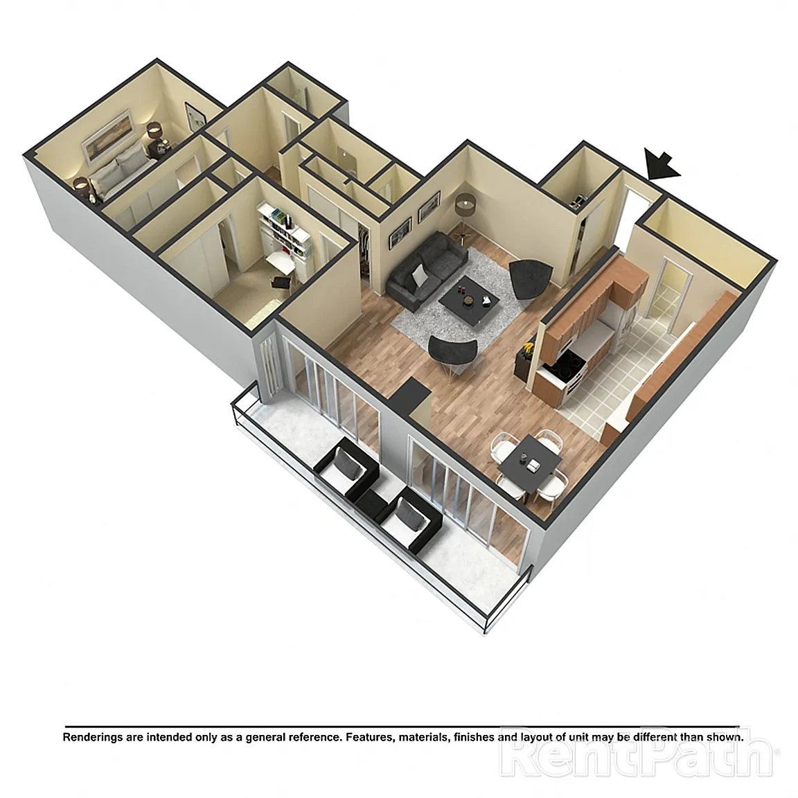 Long Beach Towers – Floor plan