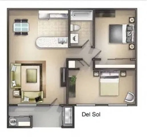 Playa Vista Apartments – Floor plan