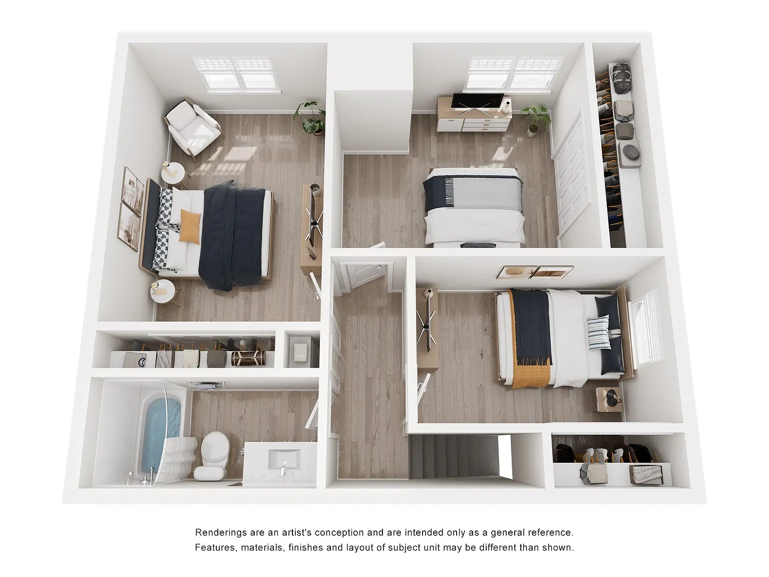 The Townhomes of Canton – Floor plan