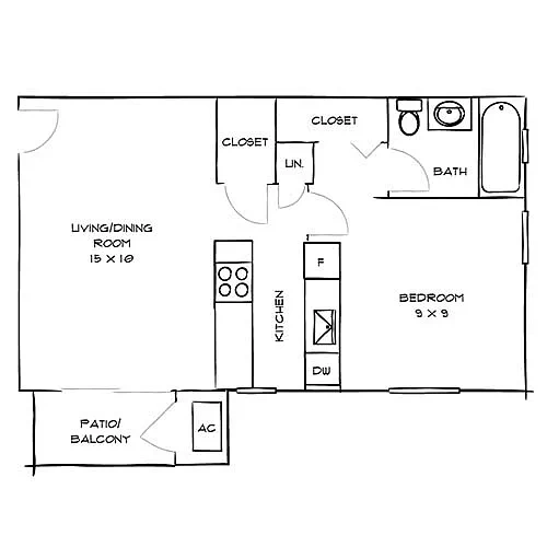 Foxchase – Floor plan