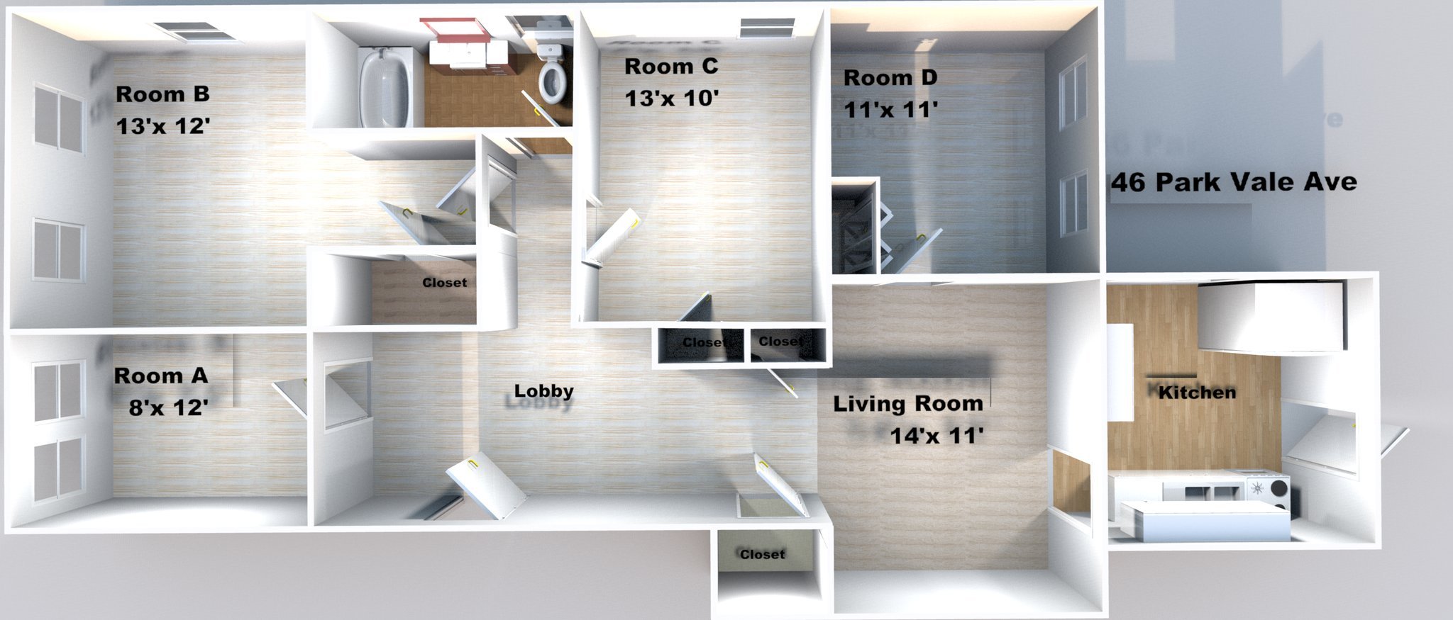 46 Park Vale Ave unit 2 – photo 3
