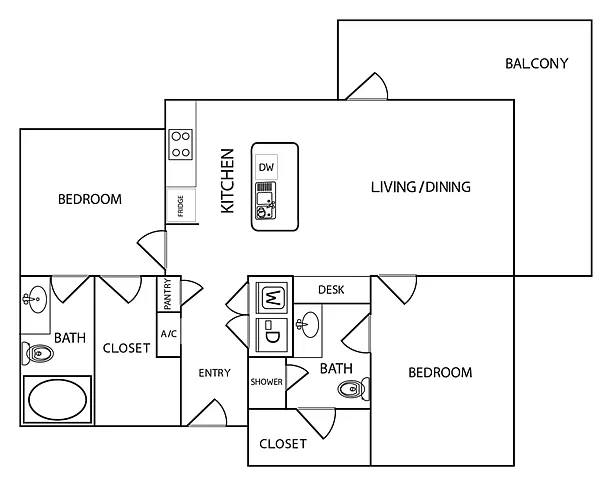 Century Palm Bluff – Floor plan